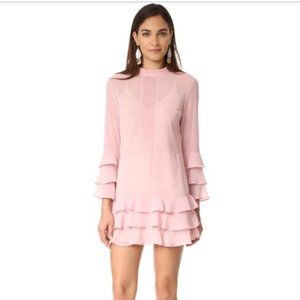 Endless rose dress with tiered sleeve